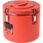 Yato YG-09225, Container, Rund, 15 l, Rot, Kunststoff, Edelstahl, Suppe