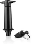 Vacu Vin Wine Saver & Server, Schwarz, Kunststoff, Gummi, 74 mm, 50 mm, 156 mm, 140 g
