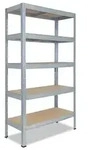 shelfplaza PRO 230x120x40 cm Schwerlastregal in verzinkt mit 5 B&ouml;den und 200 kg