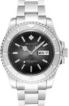 GANT Herrenuhr Quarzuhr silber / schwarz onesize Herren 41 mm G204001, G204002 -