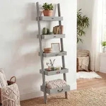 Regal Standregal Pflanzregal Blumenst&auml;nder, 169x43x32cm, Shabby-Look, Vintage grau -