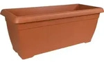 Terra DTT600 Balkonblumentopf | Terrakotta - Orange