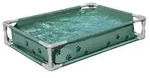 Bestway&reg; My First Frame Pool f&uuml;r Haustiere mit 2-in-1-Design 102 x 74 x 20 cm,