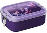 Step by Step Brotzeitbox Edelstahl 0,8 Liter - Violett/Lila
