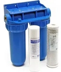 Naturewater NW-BR10B2 2 Stufen Wasserfilter Doppelfilter, 5 &mu;, 26,16 mm (3/4"), &Oslash;62