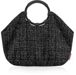 Reisenthel loopbag hobo, Frau, Hobo-Tasche, Rei&szlig;verschlusstasche, Schwarz, Muster,