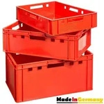 Set Fleischkiste E1 E2 E3 Fleischkisten Rot Kisten Eurobox Lebensmittelecht