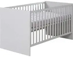 roba Kombi-Kinderbett Lea 70 x 140 - Babybett 3-fach h&ouml;henverstellbar -...