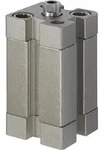 Riegler Kompaktzylinder, doppeltwirkend, IG, K-&Oslash;32, Hub60, G1/8, ISO21287