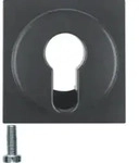 Berker Zentralst&uuml;ck f&uuml;r Schl&uuml;sselschalter/-taster S.1/B.3/B.7 anthrazit, matt,