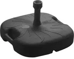 3.08 Sonnenschirm St&auml;nder BASE TOP in anthrazit - 18 Liter / ca. 45 x 45 cm -