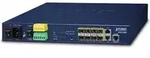 PLANET MGSD-10080F, Managed, L2+, Vollduplex, Rack-Einbau, 1U - Blau