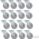 vidaXL 96 Stk. Lenkrollen 50 mm