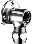 SCHELL Wandscheibe Quetschverschraubung, 1/2x10, chrom - Wei&szlig;
