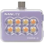 NANLITE cookie-s Mini Smartphone light Handy LED Leuchte rechteckig lavendel