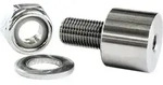 The Robert Axle Project Kupplungsadapter f&uuml;r 5 mm Schnellspanner Silber -...