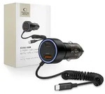 Tech-Protect Cc05 2-Port Autoladeger&auml;t Pd60W + Kabel Schwarz - Schwarz