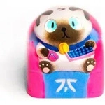 Fnatic Artisan Keycap Loeya - blau Schl&uuml;sselanh&auml;nger Kunstharz - Blau