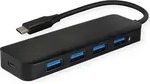VALUE USB 3.2 Gen 1 Hub, 4fach, Typ C Anschlusskabel