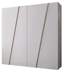 MIRJAN24 Kleiderschrank Zen 200, Kleiderschrank, Garderobe (Farbe: Wei&szlig; /...