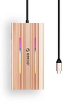 Orico XDR 12-in-1 RGB USB-C Dockingstation (3x USB-A, USB-C PD, 100W HDMI