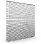 Aluminium Jalousie, 135x175cm, silber gl&auml;nzend Sichtschutz & Sonnenschutz,...
