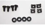 Inter-Tech 88887320, Blindverschlussplatte, Metall, Schwarz, 620 g