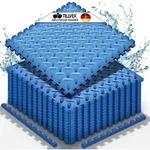 tillvex&reg; Pool Bodenschutzmatte Blau - 24 St&uuml;ck | Unterlegmatte f&uuml;r Pool &