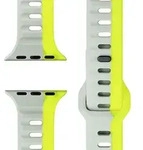 Motion Armband f&uuml;r Apple Watch SE/10/9/8/7/6/5/4/3/2/1, Soft Silikon...