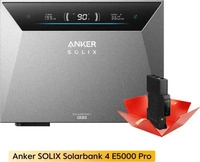 Anker SOLIX Solarbank 4 E5000 Pro,5000w Solareingang,2500w Power,10000 Ladezyklen
