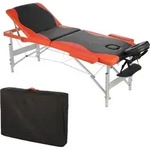 Mucola Massageliege 3 Zonen Massagebank klappbar Kosmetikliege Massagetisch...