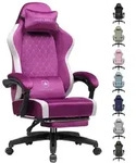 GTPLAYER Gaming Stuhl Ergonomischer, PC Stuhl Atmungsaktiver Stoff, Gro&szlig; und...