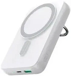JOYROOM JR-W050, 10000 mAh, Lithium Polymer (LiPo), Kabelloses Aufladen, Wei&szlig; -