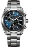 Citizen Chronograph Eco Drive Super Titanium Herrenuhr - Schwarz
