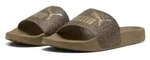 PUMA Damen Leadcat 2.0 Feline Sandalen 37, Soft Taupe Chocolate Fondue Brown - Gold -