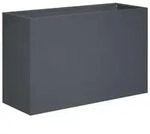 vidaXL Garten-Pflanzgef&auml;&szlig; Anthrazit 80 x 30 x 50 cm - Grau