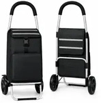 BigDean Einkaufstrolley klappbar 56L mit separatem K&uuml;hlfach 5L &ndash;...