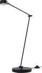 Lindby Stehleuchte Jyla, 88 cm, schwarz matt, GX53, flexibel