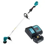 Makita DUR 190 LSTX9 Akku Rasentrimmer 18 V 300 mm Brushless + 1x Akku 5,0 Ah +