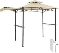 Grillpavillon&reg;️ Maracaibo mit Winddach, wetterfest, UV-Schutz, 316x150x250 cm,