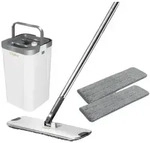 Bodenreinigungsset mit innovativem Eimer - Grau