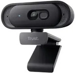 Ovala 2K QHD Webcam mit Mikrofon und Blickschutzfilter - Schwarz