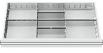 STIER Schubladeneinteilung Metalleinteilung BLH 200-300 mm Innenma&szlig; 800x450 mm...