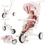 HyperMotion Dreirad 8-in-1 TOBI FOREST &ndash; Modularer Kinderroller mit...