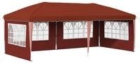 vidaXL Pop-up Partyzelt 575 x 289 x 245 cm Terrakotta