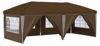 vidaXL Pop-up Partyzelt 575 x 288 x 245 cm Taupe