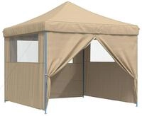 vidaXL Party-Zelt 292 x 292 x 315 cm Beige Oxford-Stoff
