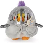 NICI Set Kuscheltier Sittich Chipsy 8cm mit Steckenpferd & Ritterkost&uuml;m in