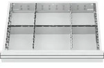 STIER Schubladeneinteilung Metalleinteilung BLH 100/125 mm Innenma&szlig; 600x450 mm...