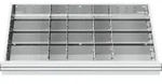 STIER Schubladeneinteilung Metalleinteilung BLH 100/125 mm Innenma&szlig; 800x450 mm...